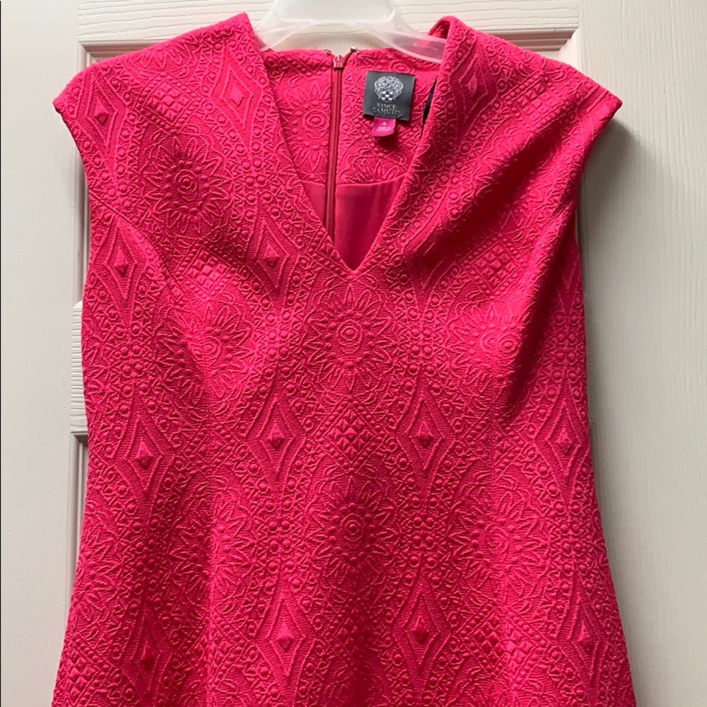 Vince Camuto Hot Pink Dress